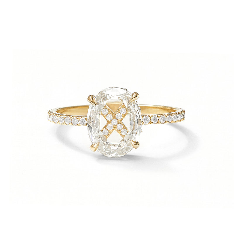 Eva Fehren Mini Geo Diamond Heart Charm – The Loupe Jewelry